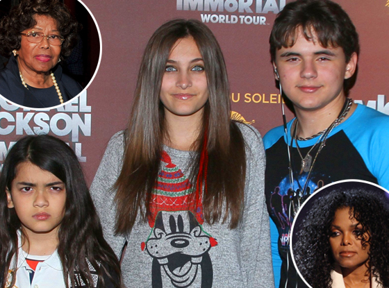 Blanket Jackson, Paris Jackson, Prince Michael Jackson, Katherine Jackson, Janet Jackson Blanket Jackson, Paris Jackson, Prince Michael Jackson, Katherine Jackson, Janet Jackson